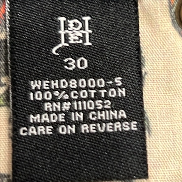 Ed Hardy Swallow graphic, born free Denim Jean shorts size 30 New - Picture 7 of 11